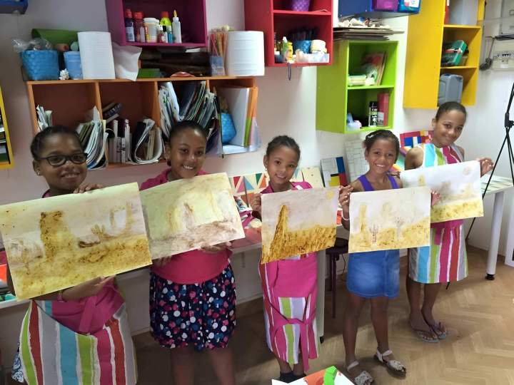 Atelier de peinture Martinique