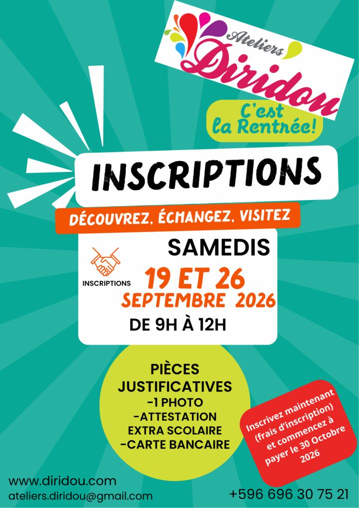 Affiche événement journée portes ouvertes école 7